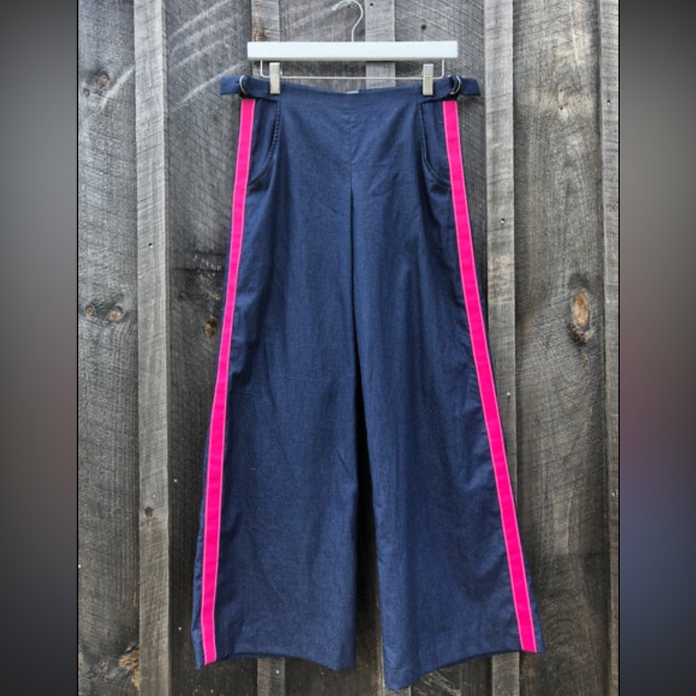 REMY Tuxedo Stripe Sailor Pants